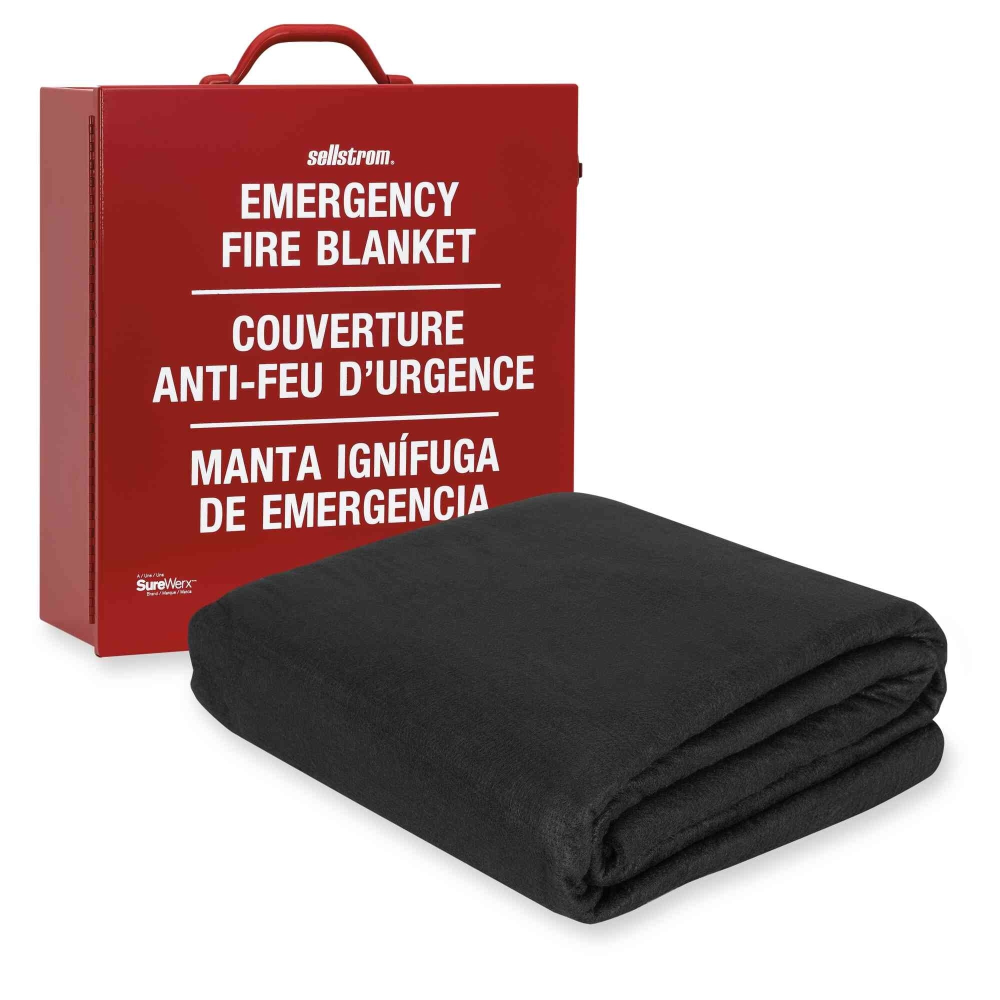 Sellstrom® - SoftShield™ Carbon Fiber Felt High Temp Blanket with Storage Cabinet - Model # S97456